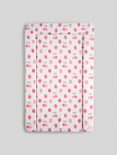 Next JoJo Maman Bébé White Strawberry Changing Mat 70 x 50cm- Buy online at McGrocer