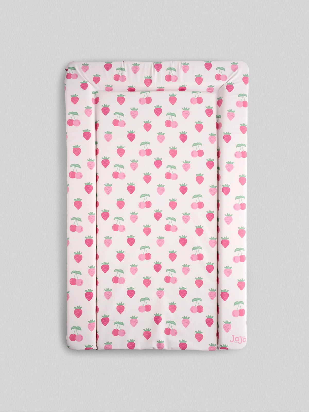 JoJo Maman Bébé White Strawberry changing mat 70x50cm (British brand)
