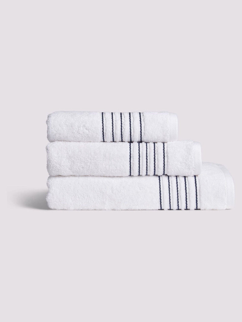 Duchamp brand stripe cotton bath towel, UK version