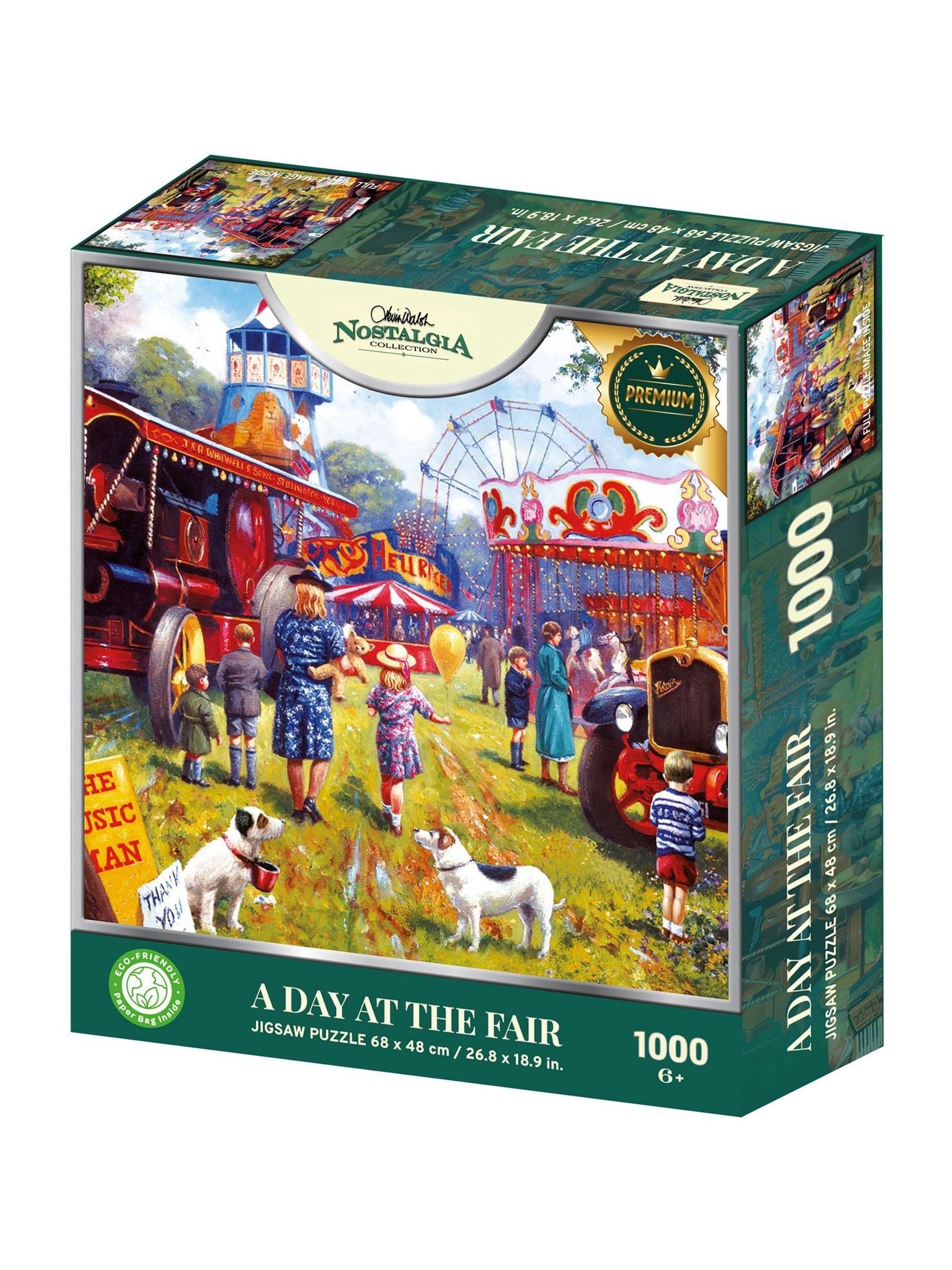 Kidikraft A Day At The Fair 1000 piece jigsaw, UK version