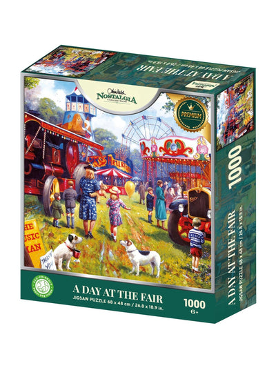Next Kidikraft Nostalgia Collection A Day At The Fair 1000 Piece Jigsaw Puzzle- Buy online at McGrocer