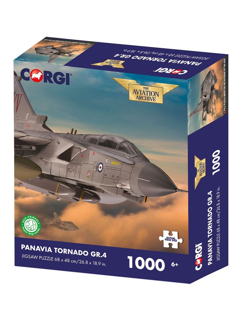 Corgi Panavia Tornado GR.4 1000 piece jigsaw puzzle (British brand)