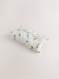 Neutral Hamish baby changing liner in cotton, UK version