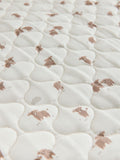 Neutral Hamish baby changing liner in cotton, UK version