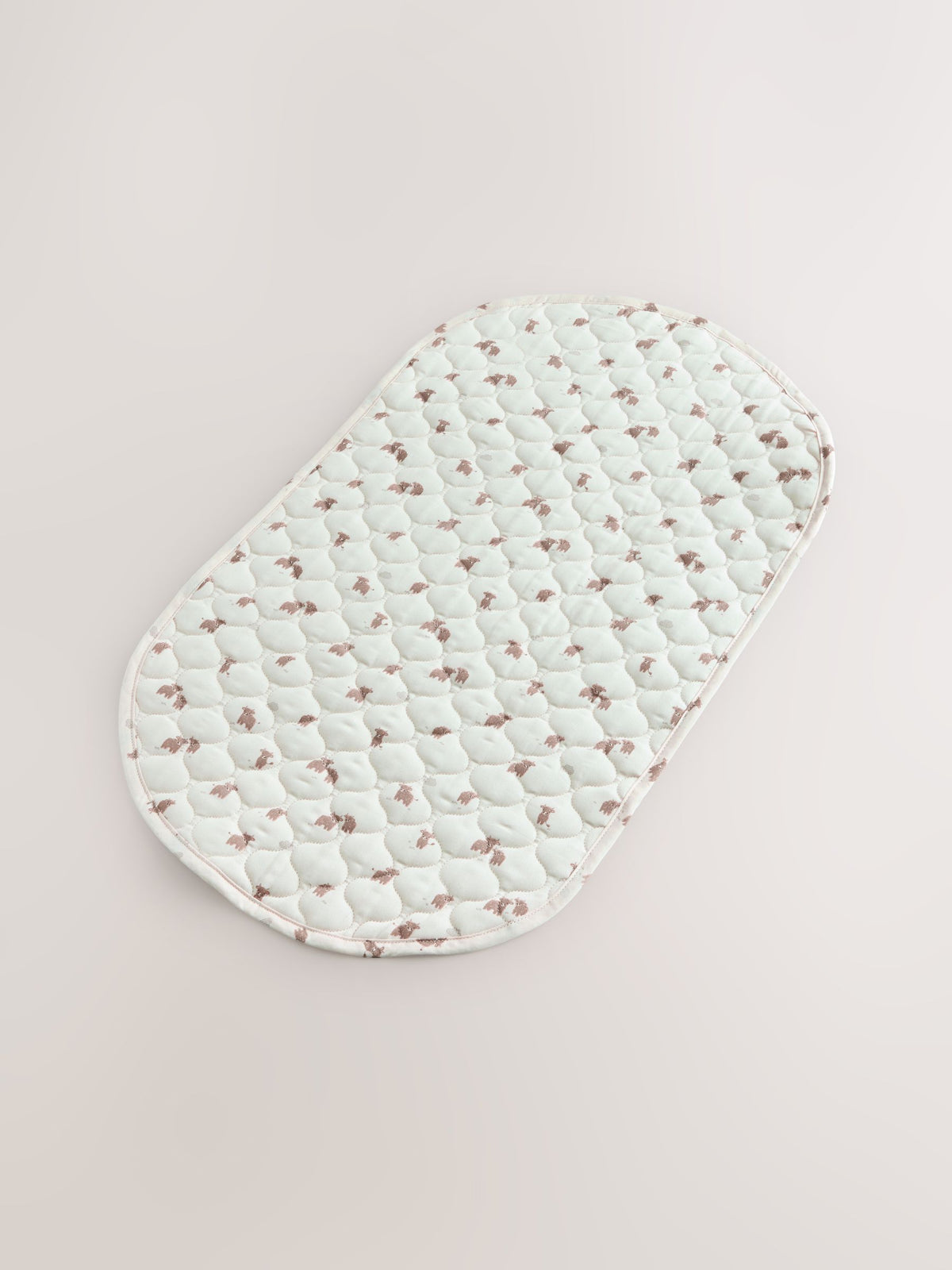Neutral Hamish baby changing liner in cotton, UK version