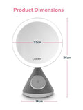 Carmen Silver 3-in-1 Illuminated LED Mirror 36cm - British product