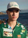Brown/Stone Cap with Embroidery