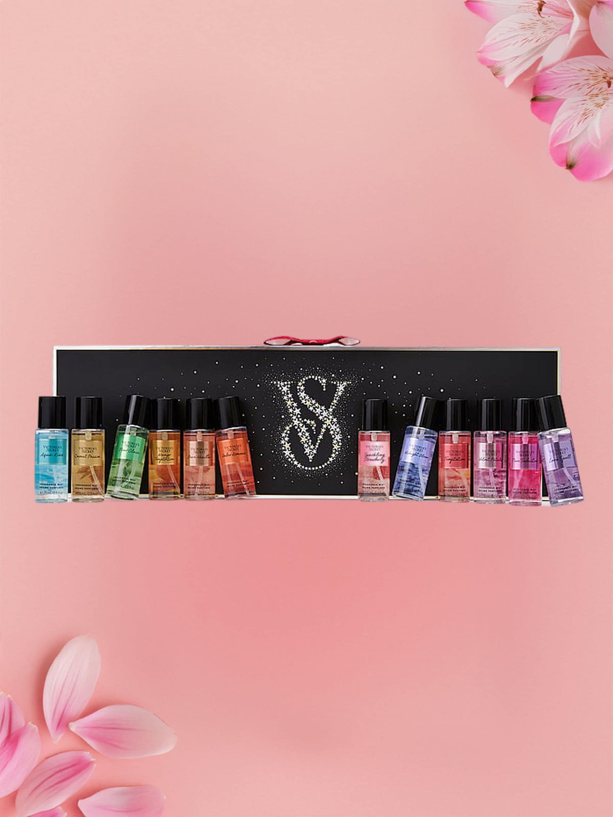 Victoria's Secret assorted 12 piece mini mist gift set, UK version
