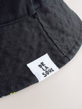 De La Soul black 100% cotton boonie hat, UK version