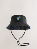 De La Soul black 100% cotton boonie hat, UK version