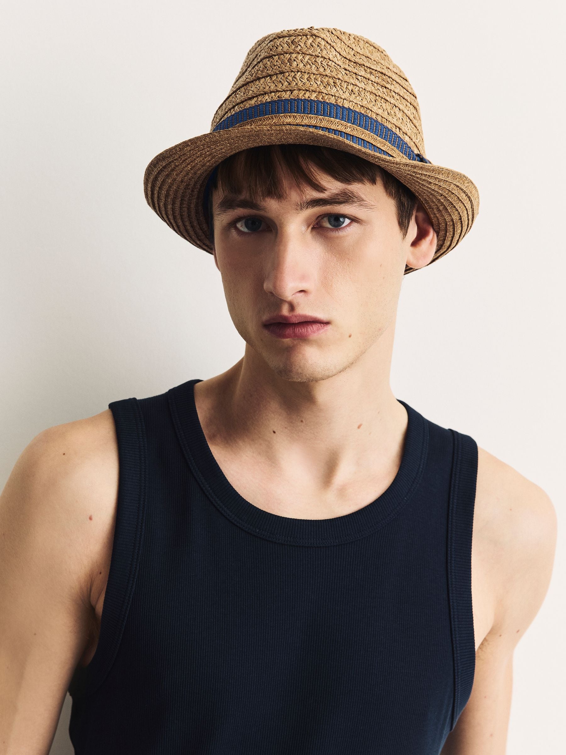Brown Trilby Hat