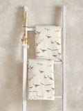 Mamas & Papas Duckling Cream Cotbed Fitted Sheets 2 Pack