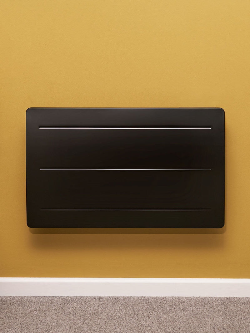 Adam Black Onyx 1500W ceramic core electric radiator - British product