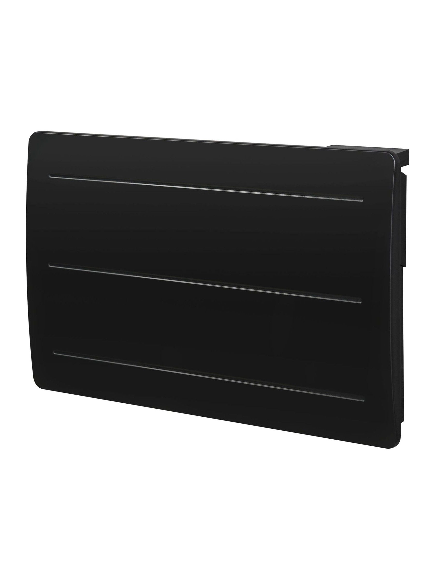 Adam Black Onyx 1500W ceramic core electric radiator - British product