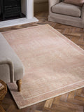 Pink Modern Country Wool Rug