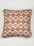 Esselle Home cushion Orange Botanic Vines Slate 50x50cm (British brand)