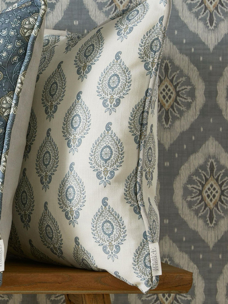 Esselle Home cream Naya motif cushion 50x50cm (British brand)