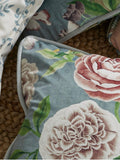 Esselle Home pink chinoiserie cushion 50cm, imported from the UK