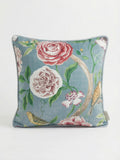 Esselle Home pink chinoiserie cushion 50cm, imported from the UK