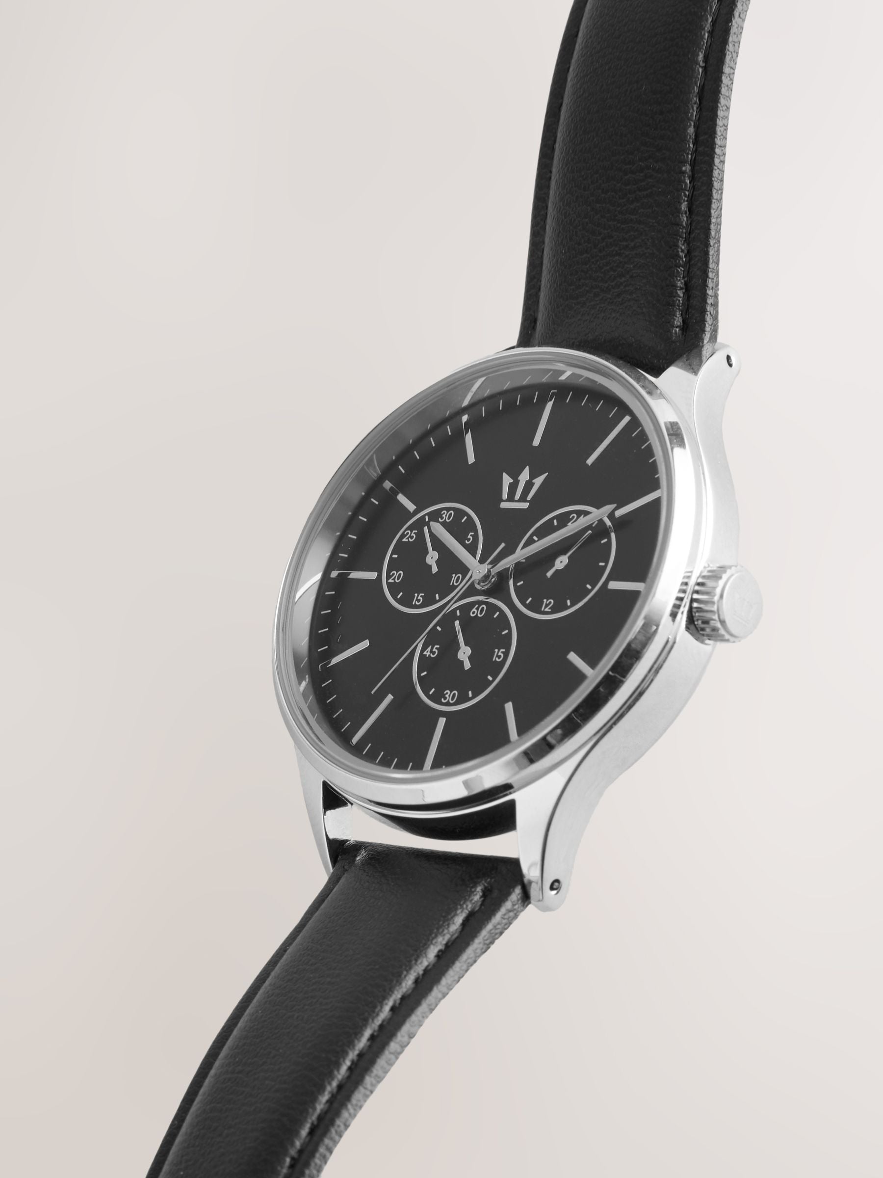Black Classic Strap Watch - British product