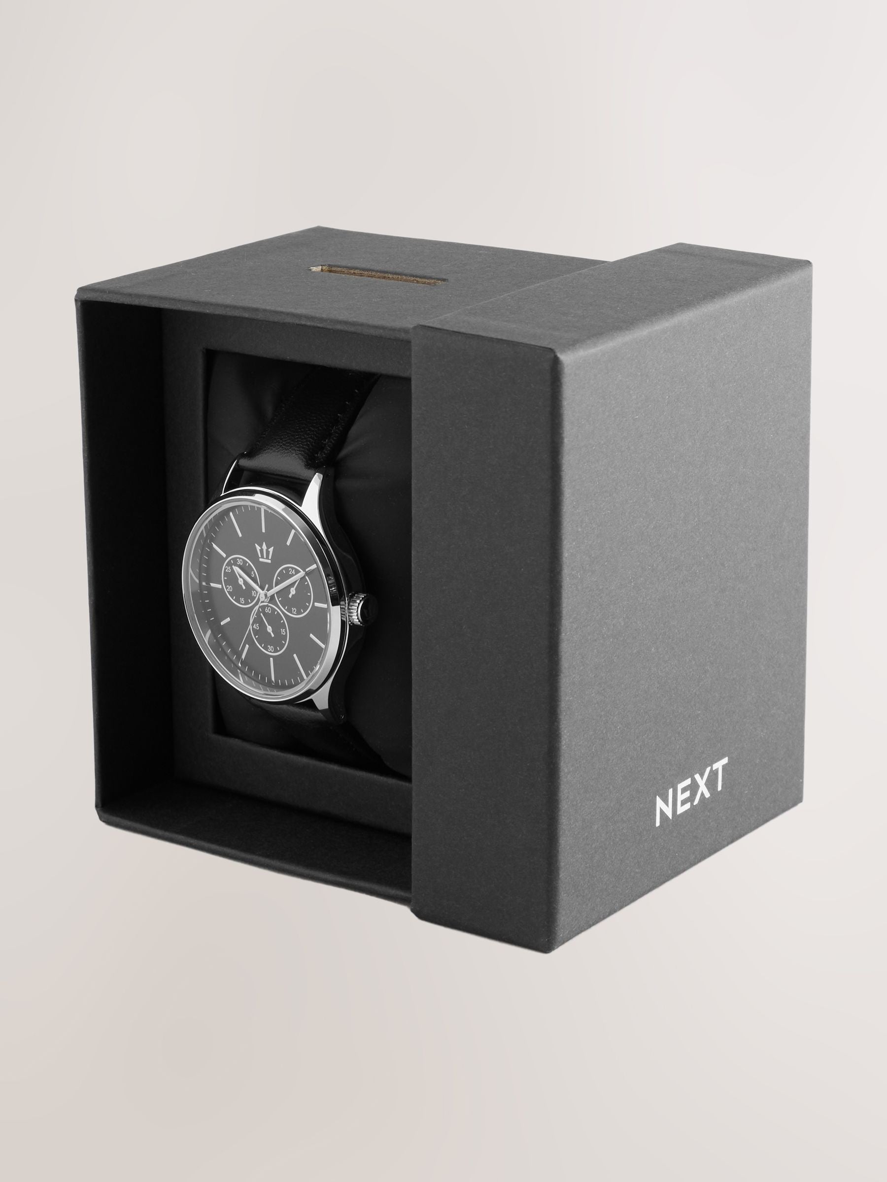Black Classic Strap Watch - British product