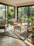 Esselle Home grey Delilah wool rug 120x170 cm - British product