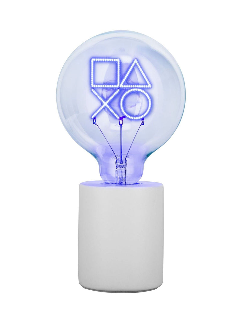 PlayStation LED Neon Bulb Lamp blue glow with ceramic base, UK version