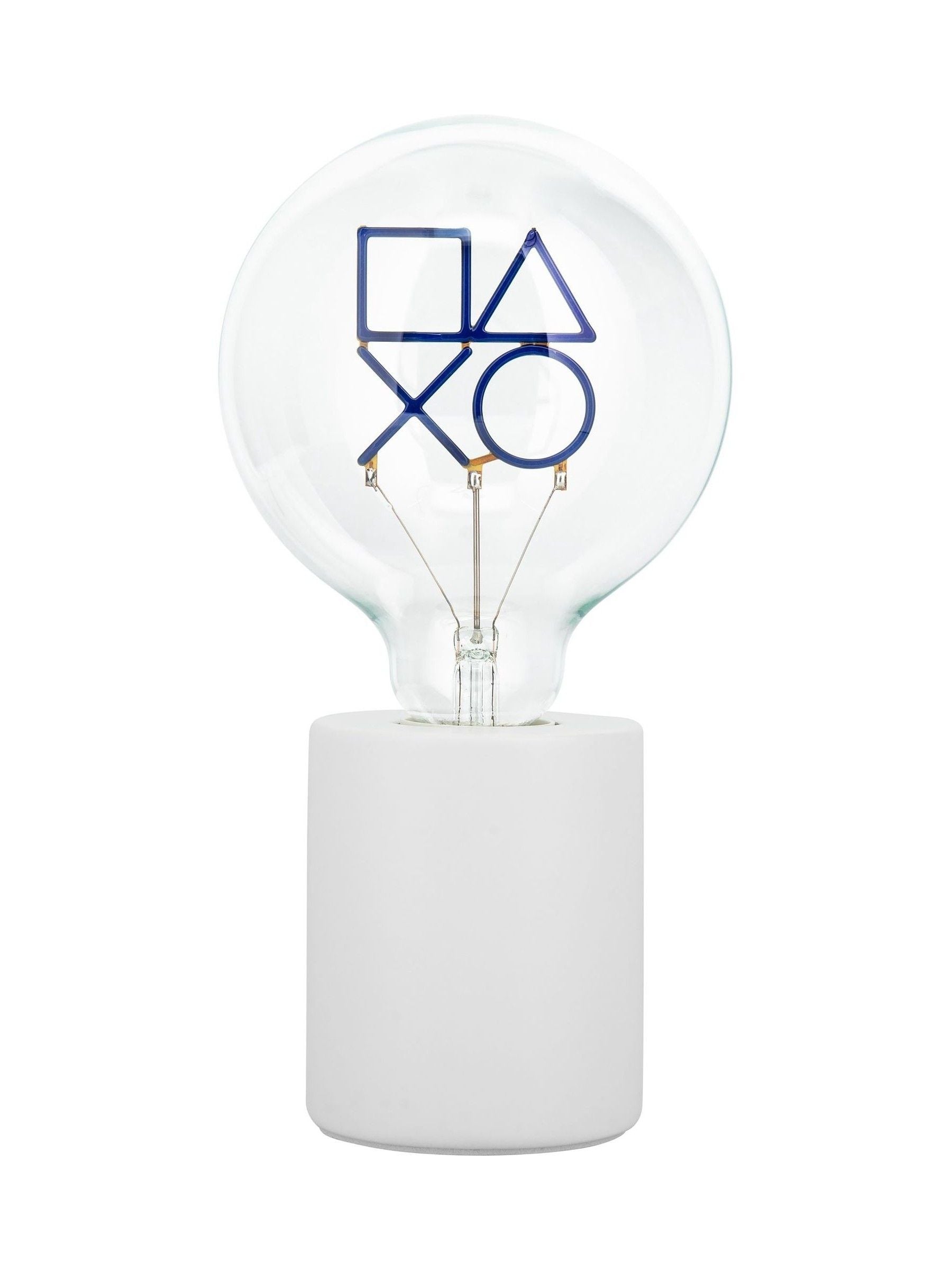 PlayStation LED Neon Bulb Lamp blue glow with ceramic base, UK version