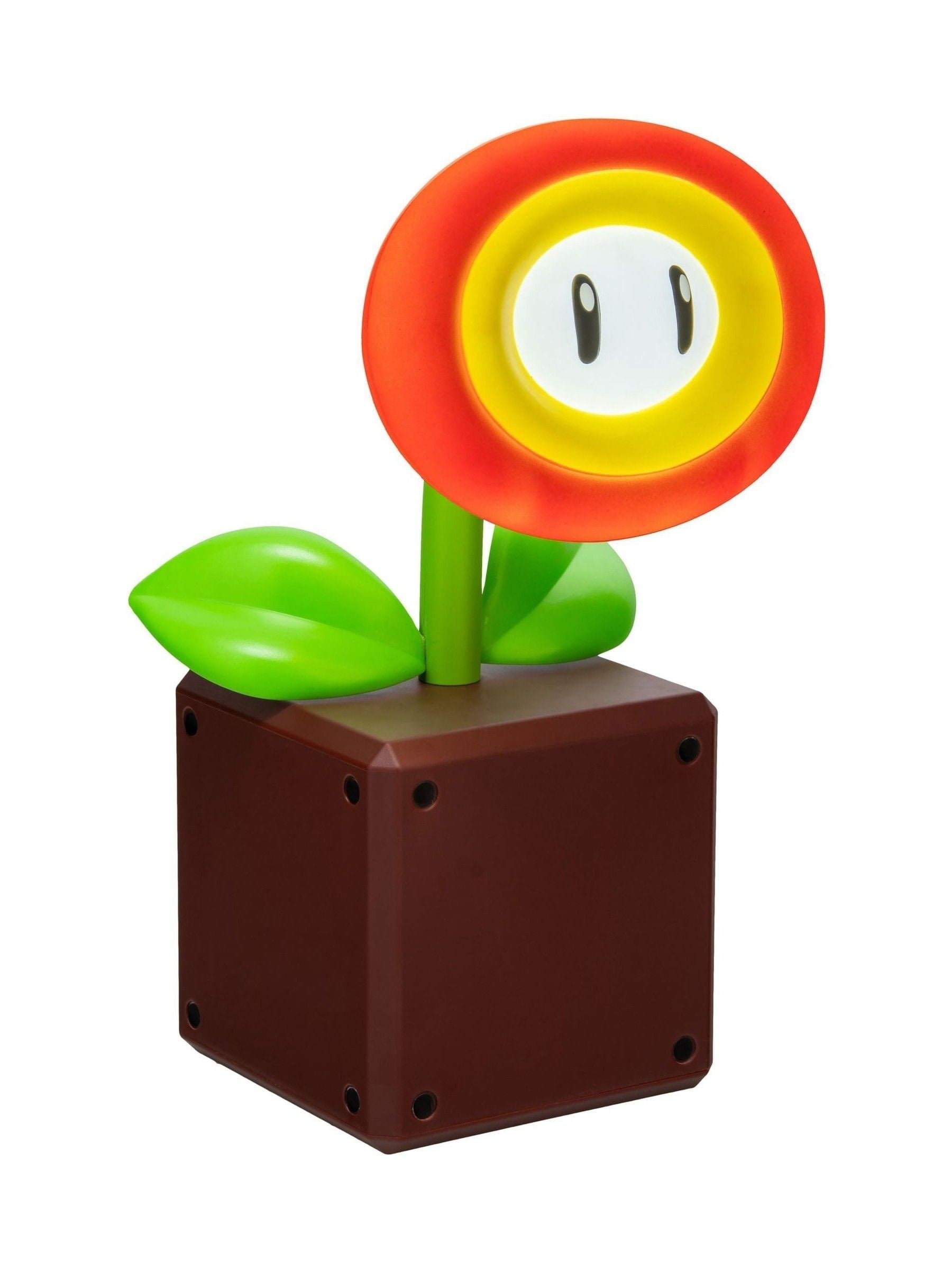 Nintendo Fire Flower LED lamp 25cm tall - British product