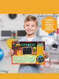 Discovery magnetic tiles toy 24 piece, UK version