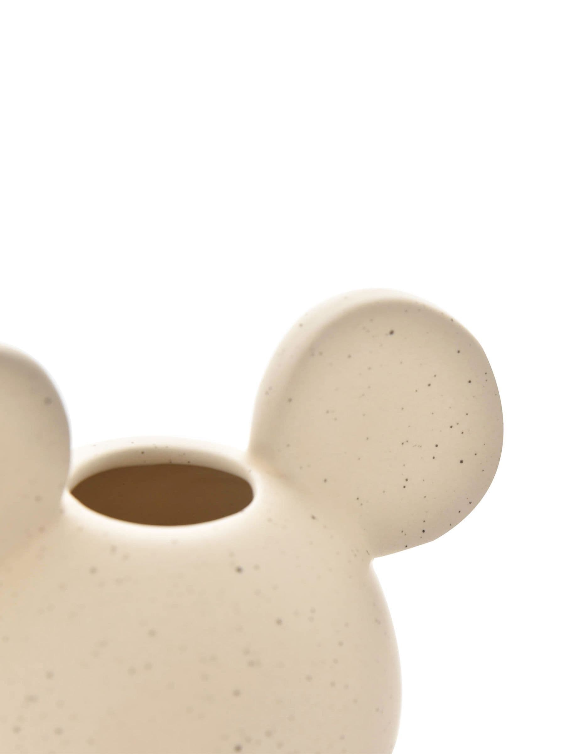 Widdop Disney Mickey Head vase speckled - British product