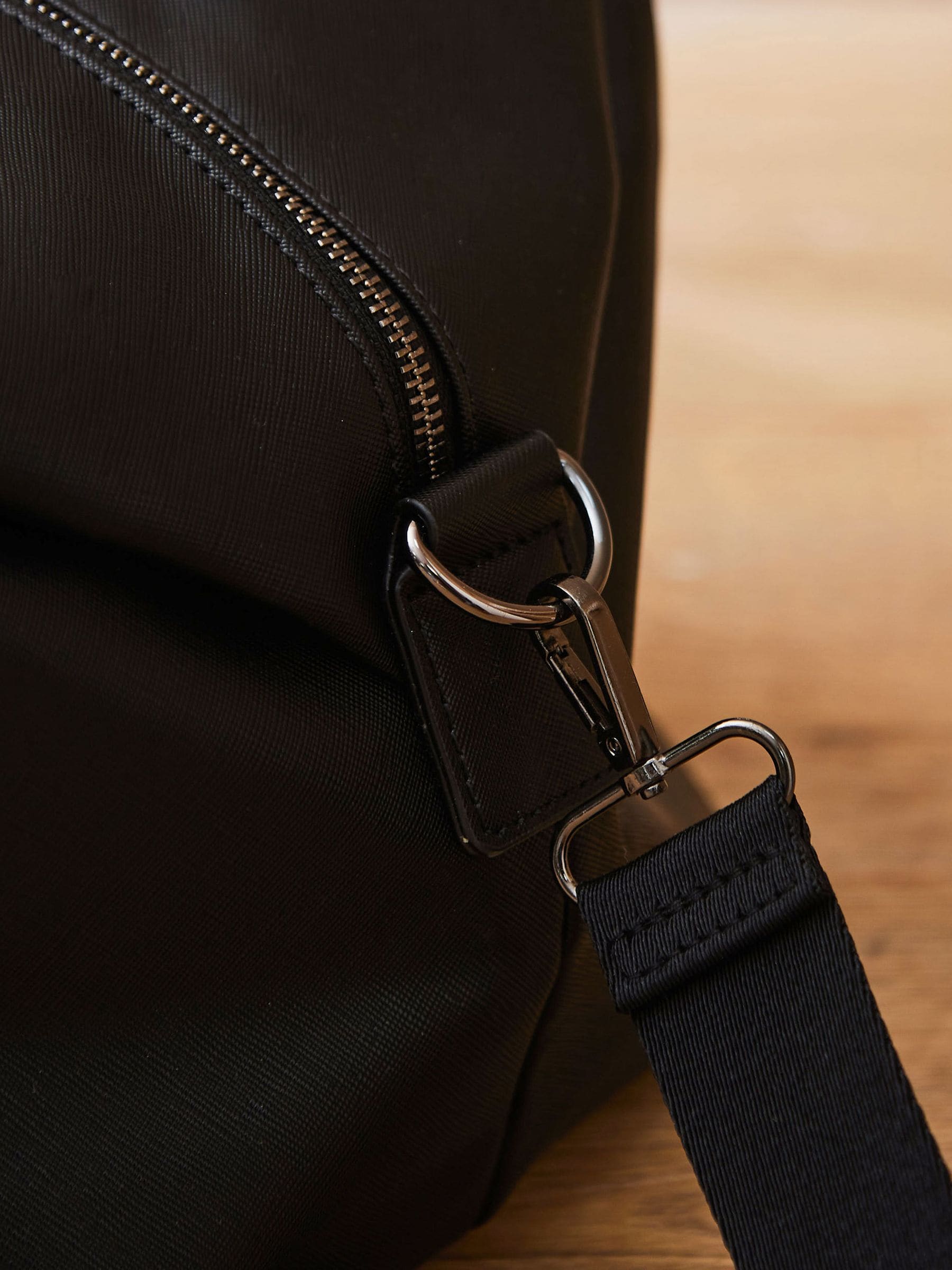 Made Yours black weekend holdall bag - British product