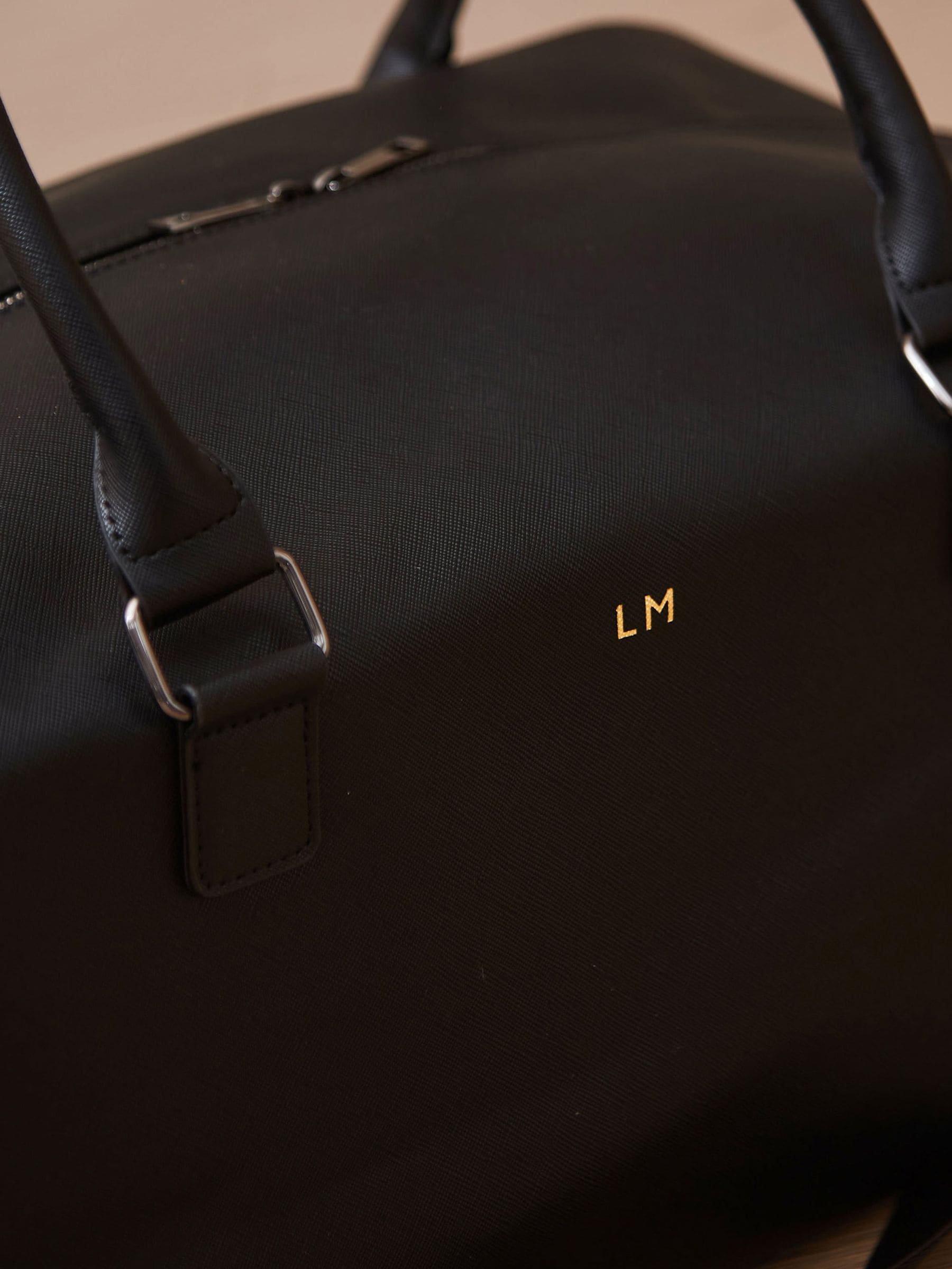 Made Yours black weekend holdall bag - British product