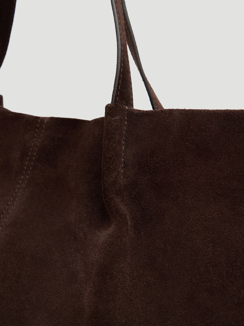 Hush brown suede wing bag, imported from the UK