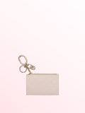 Victoria's Secret Soft Ivory White Foldable Keyring Card Holder