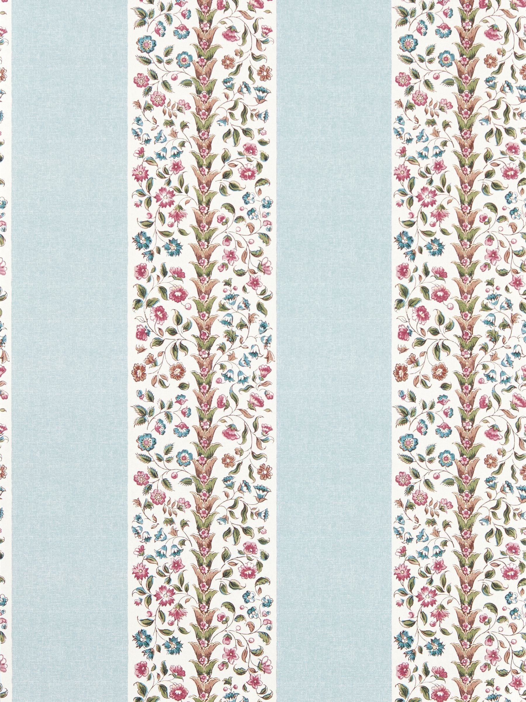 Sanderson Parchment Highgrove Pergola Stripe Wallpaper Sample A4