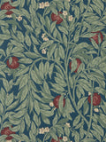 Sanderson Golden Knot & Sage Highgrove Ancient Apple Orchard A4 Wallpaper Sample