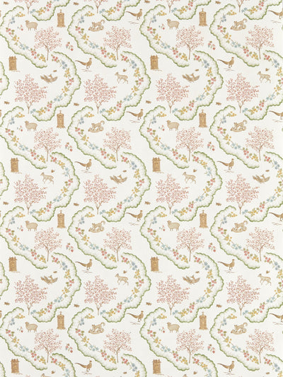 Next Sanderson Pearl Highgrove Wildflower Meadow Wallpaper Sample A4- Buy online at McGrocer