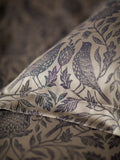 Secret Linen Store Birdie jacquard pillowcase French blue (British brand)