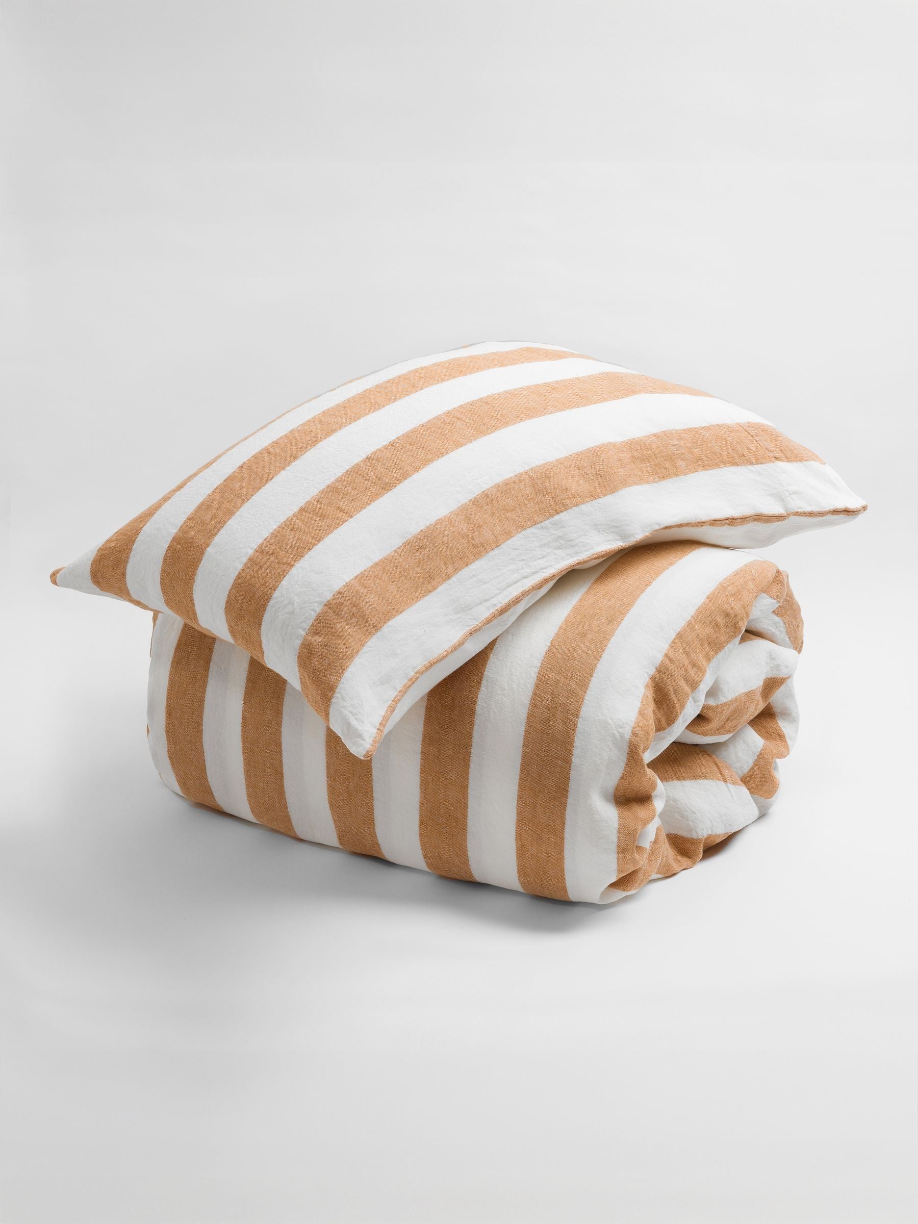 Secret Linen Store Amber Cora 100% Linen Pillowcase