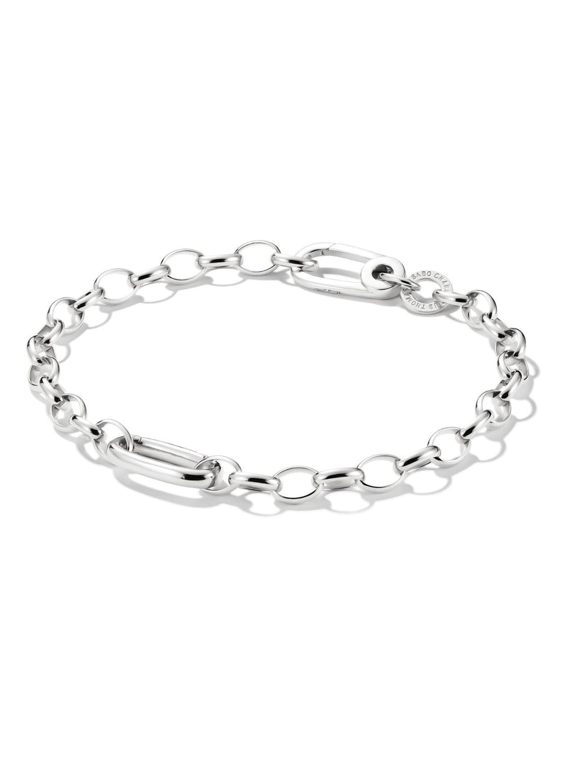 Thomas Sabo Silver Plated Charm Connect Link Bracelet
