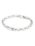 Thomas Sabo Silver Plated Charm Connect Link Bracelet