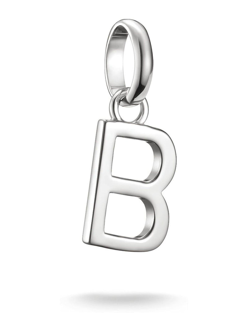 Thomas Sabo silver charm pendant letter B - British product