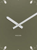 Karlsson Green Sucinto Dome Wall Clock