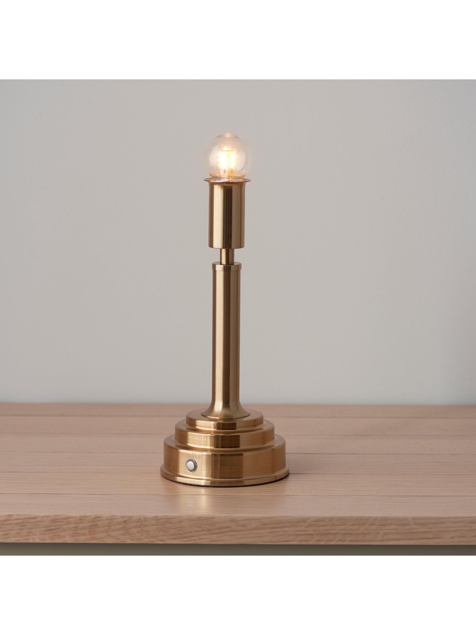 Gallery Home brass table lamp (British brand)
