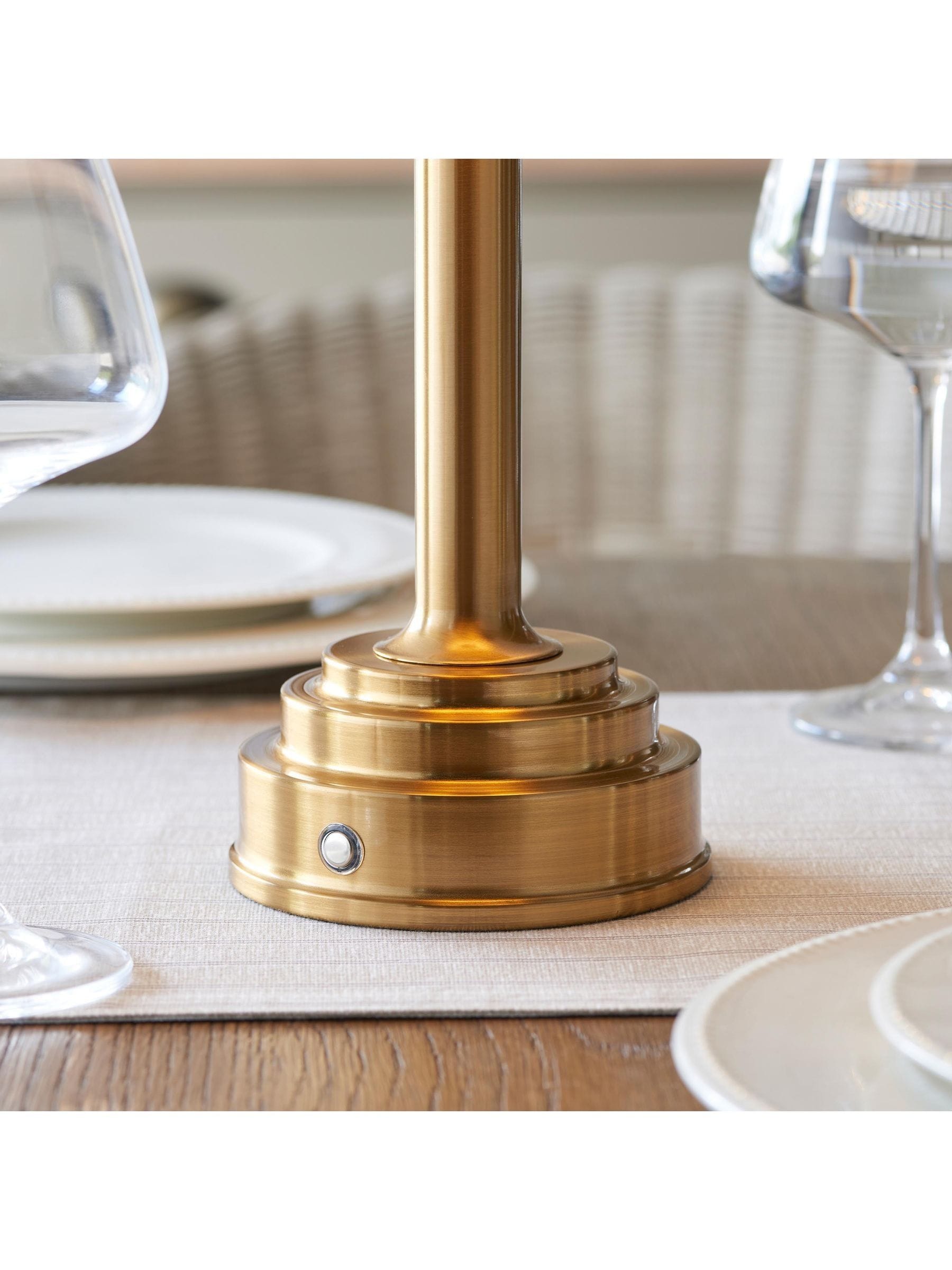 Gallery Home brass table lamp (British brand)