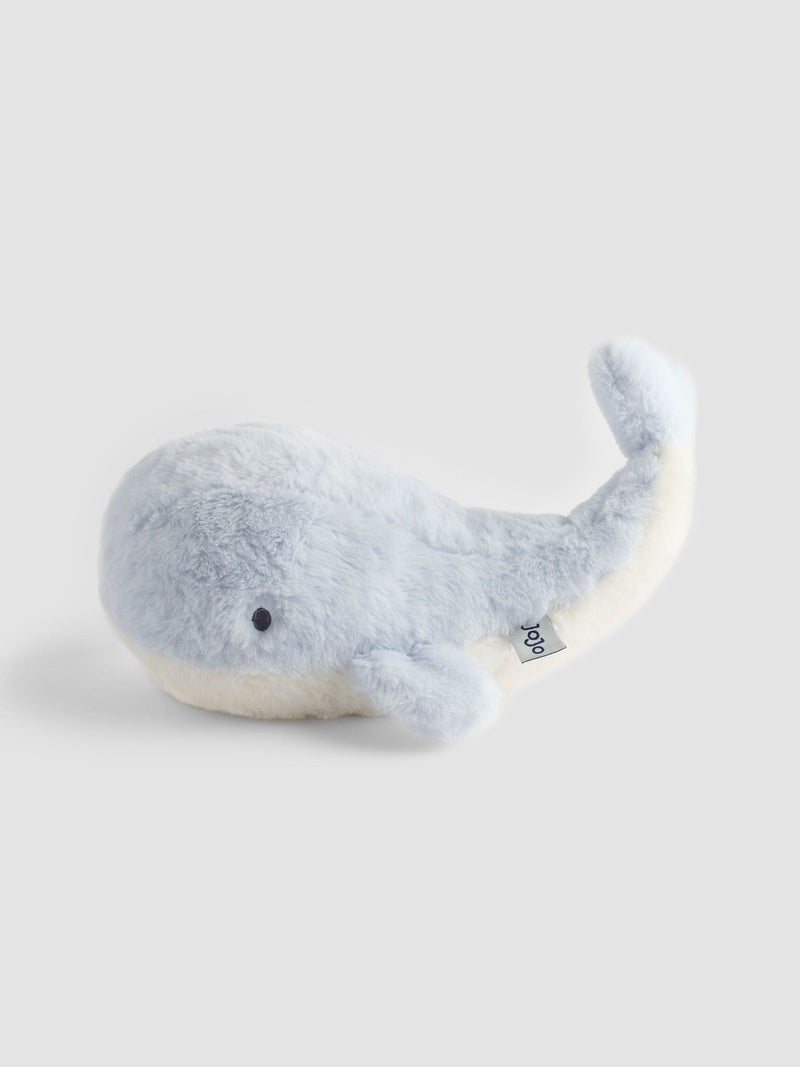 JoJo Maman Bébé Wilfred Whale soft toy medium (British brand)