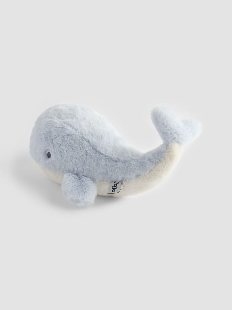 JoJo Maman Bébé Wilfred Whale soft toy medium (British brand)