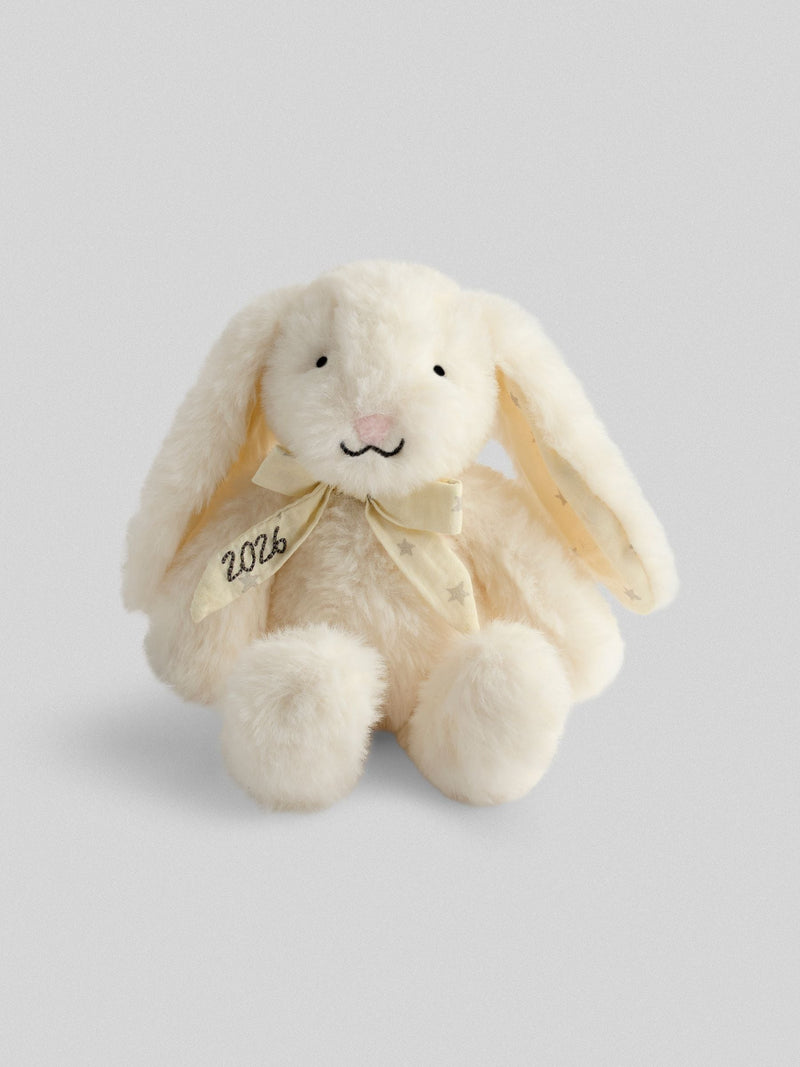 JoJo Maman Bébé bunny plush with 2026 embroidery - British product