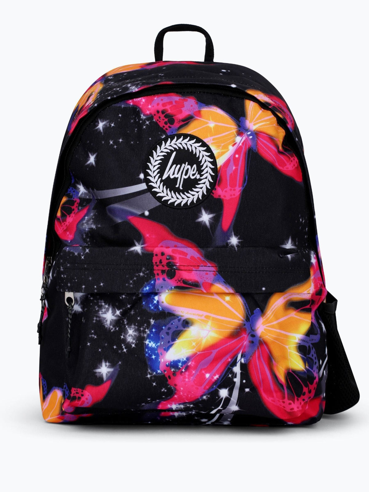 Hype butterfly backpack black multi glitter, UK version